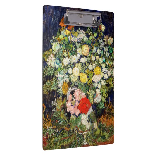 Bouquet von Blume in einer Vase von Vincent Van Go Klemmbrett (Rechts)