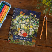 Bouquet von Blume in einer Vase von Vincent Van Go Notizblock