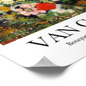 Bouquet von Blume in einer Vase von Vincent van Go Poster (Ecke)