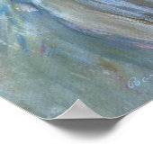 Bouquet von Blume in Glass Vase Poster (Ecke)