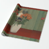 Bouquet von Blume mit China Asters und Tokyos Geschenkpapier (Ungerollt)