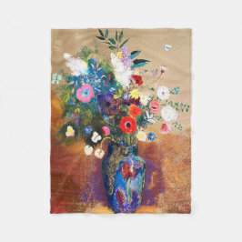 Bouquet von Blume von Odilon Redon Fleecedecke