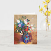Bouquet von Blume von Odilon Redon Karte (Gelbe Blume)