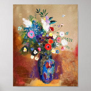 Bouquet von Blume von Odilon Redon Poster