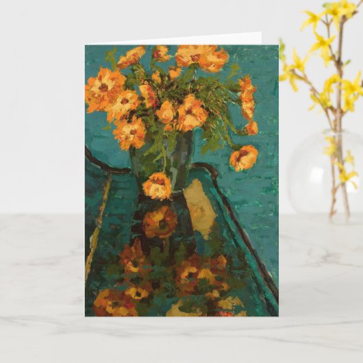 Bouquet von Camomiles | Jan Bohuszewicz Karte (Gelbe Blume)