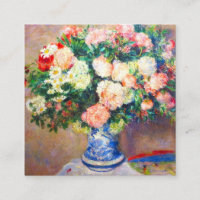 Bouquet von Chrysanthema und ein japanischer Fan