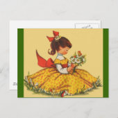 Bouquet von Daisies Postkarte (Vorne/Hinten)