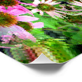 Bouquet von Echanicea.. Poster (Ecke)