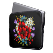 Bouquet von Frühlingsblumen Laptopschutzhülle (Vorderseite Links)