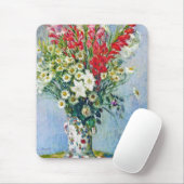 Bouquet von Gadiolas Lilies und Dasies Claude Mone Mousepad (Mit Mouse)