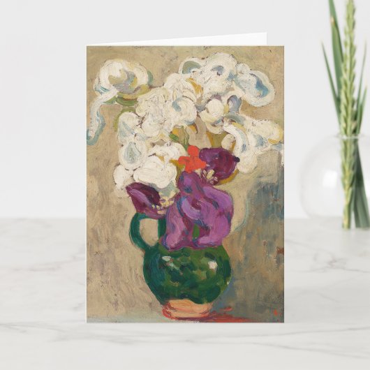Bouquet von Iris | Louis Valtat Karte (Vorderseite)