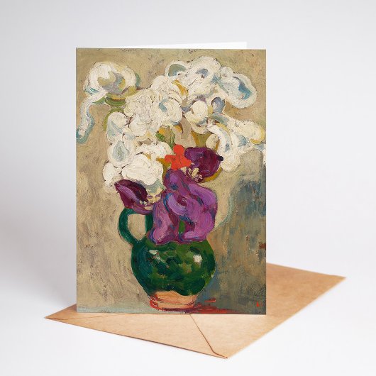 Bouquet von Iris | Louis Valtat Karte