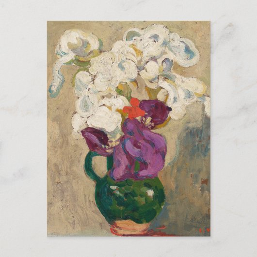 Bouquet von Iris | Louis Valtat Postkarte (Vorderseite)