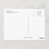 Bouquet von Lilacs - Postkarte (Rückseite)