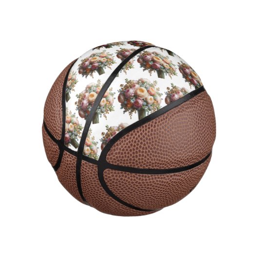 Bouquet von Peonies, Citrine und Topaz Mini Basketball (angewinkelt)