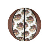 Bouquet von Peonies, Citrine und Topaz Mini Basketball (Vertikal)