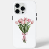Bouquet von rosa Tulips Case-Mate iPhone Hülle (Rückseite)