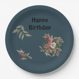 Bouquet von Rose All-over-Print-Schürze Pappteller