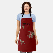 Bouquet von Rose All-over-Print-Schürze Schürze (Getragen)