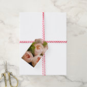 Bouquet von Rose Geschenkanhänger (Mit Garn)