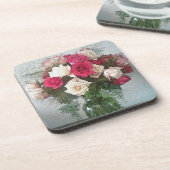 Bouquet von Rose Untersetzer (Linke Seite)