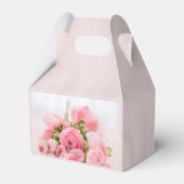 Bouquet von Rosen 65. Geburtstag Geschenkschachtel (Rückseite)