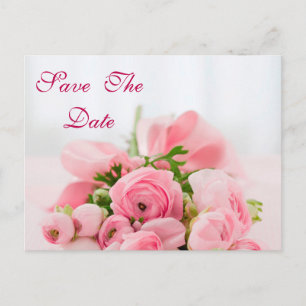 Bouquet von Rosen 70. Geburtstag Save the Date Ankündigungspostkarte