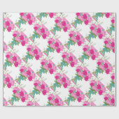 Bouquet von Rosen Geschenkpapier (Flach)