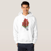 Bouquet von Rote Rosen Hoodie (Vorne ganz)