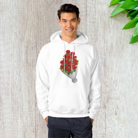 Bouquet von Rote Rosen Hoodie