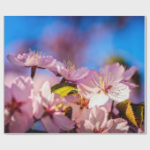 Bouquet von Sakura-Blume Geschenkpapier (Flach)