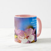 Bouquet von Sakura-Blume Tasse (VorderseiteRechts)