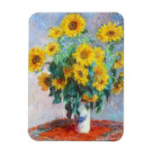 Bouquet von Sonnenblumen, 1880 Claude Monet Magnet (Vertikal)