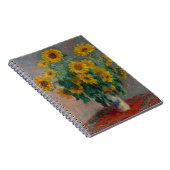 Bouquet von Sunflowers Monet Notizblock (Rechte Seite)