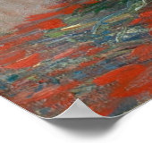 Bouquet von Sunflowers Monet Poster (Ecke)