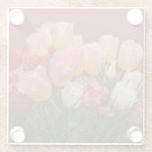 Bouquet von Tulips Glasuntersetzer (Rückseite)