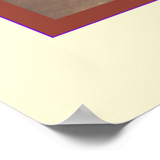 Bouquet von Violetten ~ Edouard Manet Poster (Ecke)