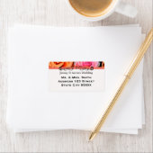 Bouquet Wedding Adressaufkleber (Insitu)