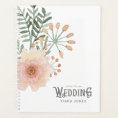 Bouquet Wedding Blush ID654 Planer (Vorderseite)