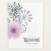 Bouquet Wedding Lilac ID654 Planer (Vorderseite)