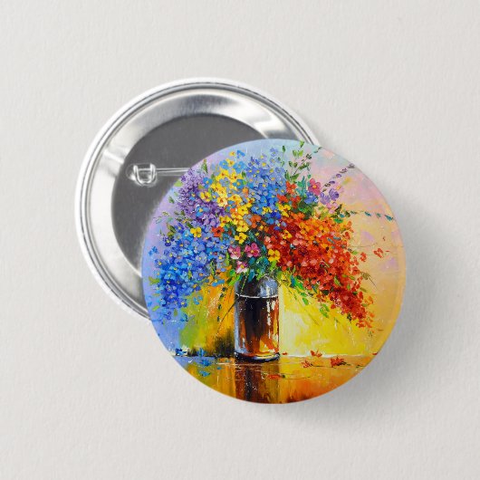 Bouquet wild lebender Blume Button (Vorne & Hinten)