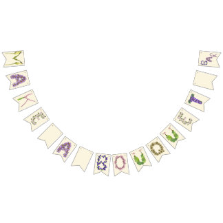 Bouquet - Wildblume Blume Bar Blume Wimpelkette