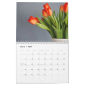 Bouquets für Days Floral Wall Calendar Kalender (Mär 2027)