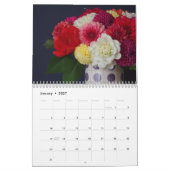Bouquets für Days Floral Wall Calendar Kalender (Jan 2027)