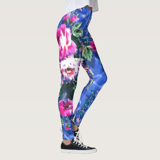 Bouquets mit Rose Leggings (Rechts)