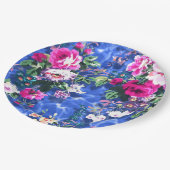 Bouquets mit Rose Pappteller (Schrägansicht)