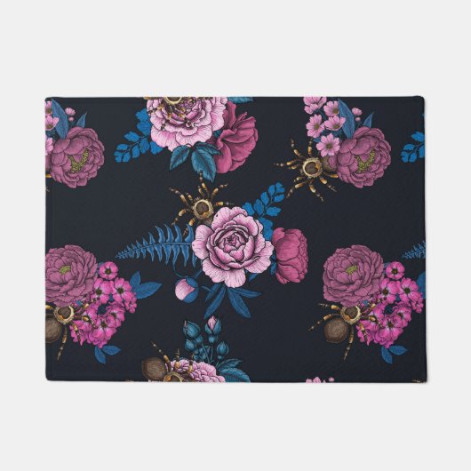 Bouquets und Tarantula 2 Fußmatte (Vorderseite)