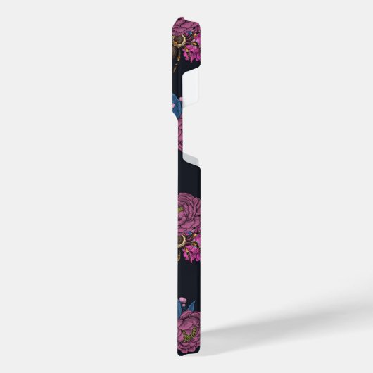 Bouquets und Tarantula 2 iPhone Hülle (Linke Seite)