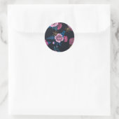 Bouquets und Tarantula 2 Runder Aufkleber (Tasche)
