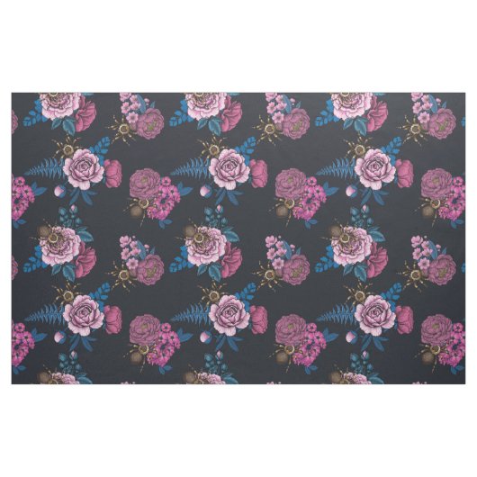 Bouquets und Tarantula 2 Stoff (Fat Quarter (45,7 x 55,9 cm))